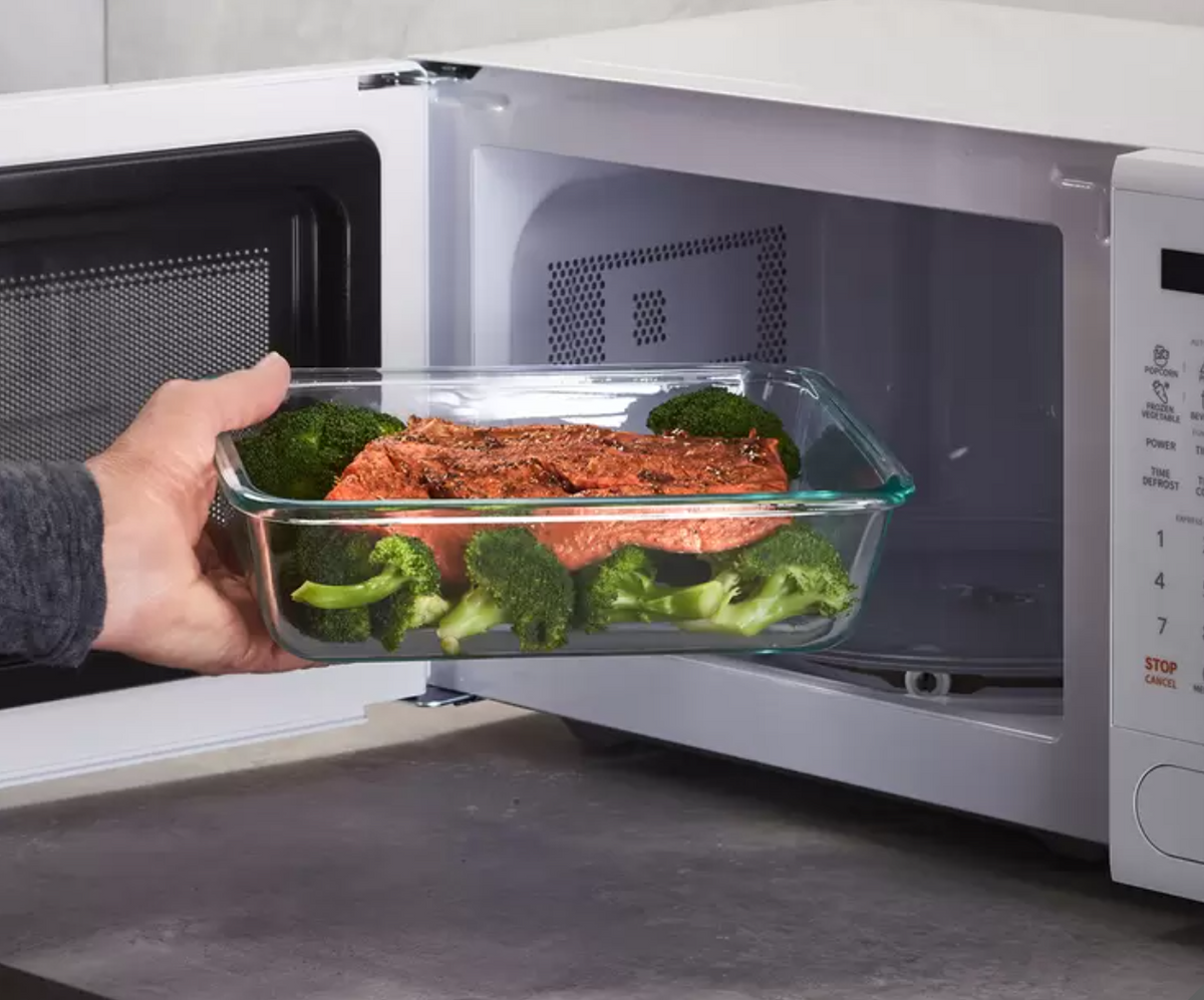 Recipientes de almacenamiento de alimentos de vidrio de 18 piezas, recipiente de vidrio para preparación de comidas previas, con tapa de sellado, adecuado para su uso en hornos microondas. Organizador para Refrigerador