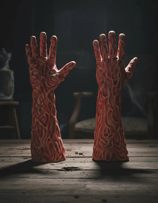 Manos Freddy Krueger Hyperhands Halloween Terror Rojo