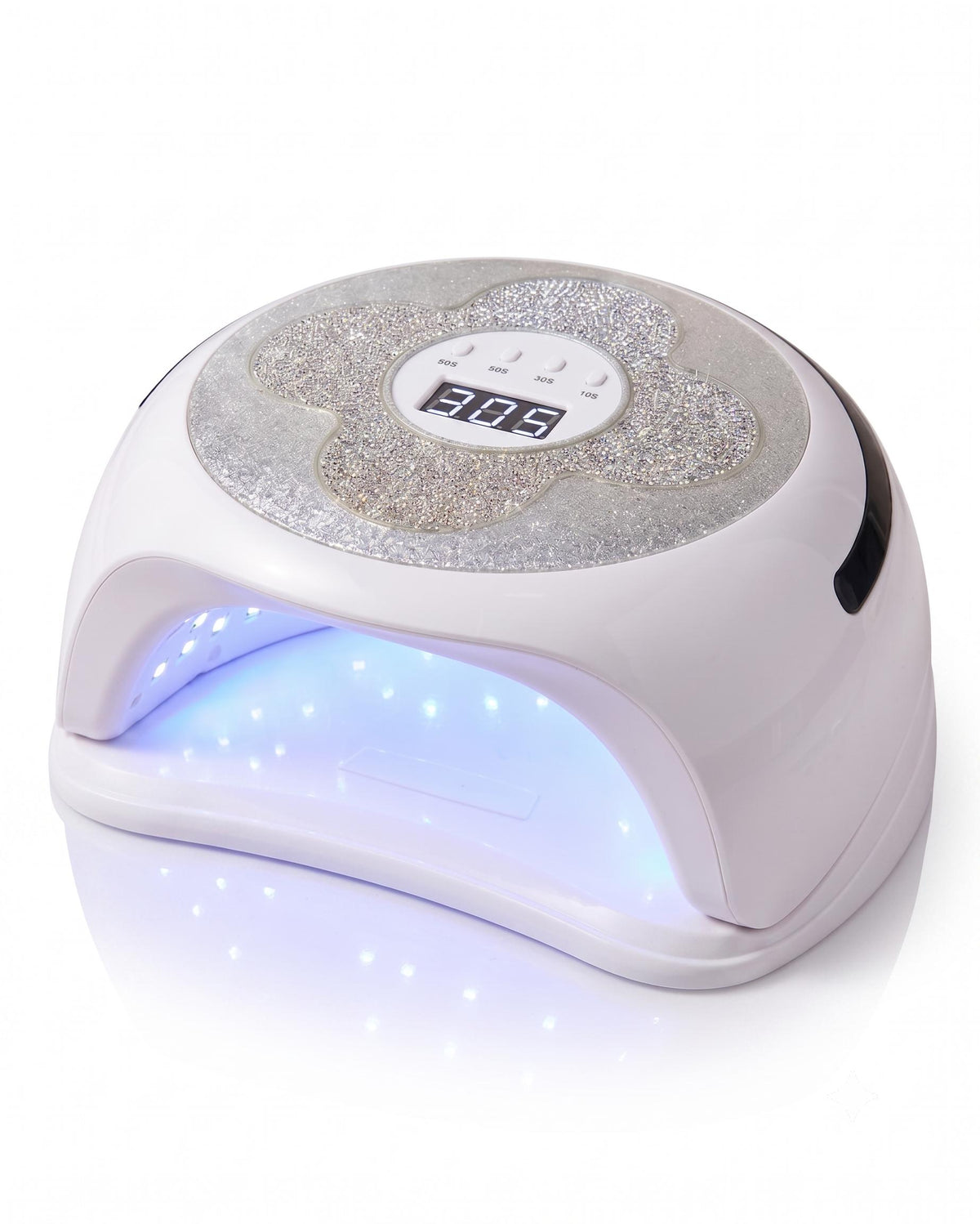 Lampara Para Uñas con diseño de flor FANTASY COLOR Lamp 288 W - Blanca