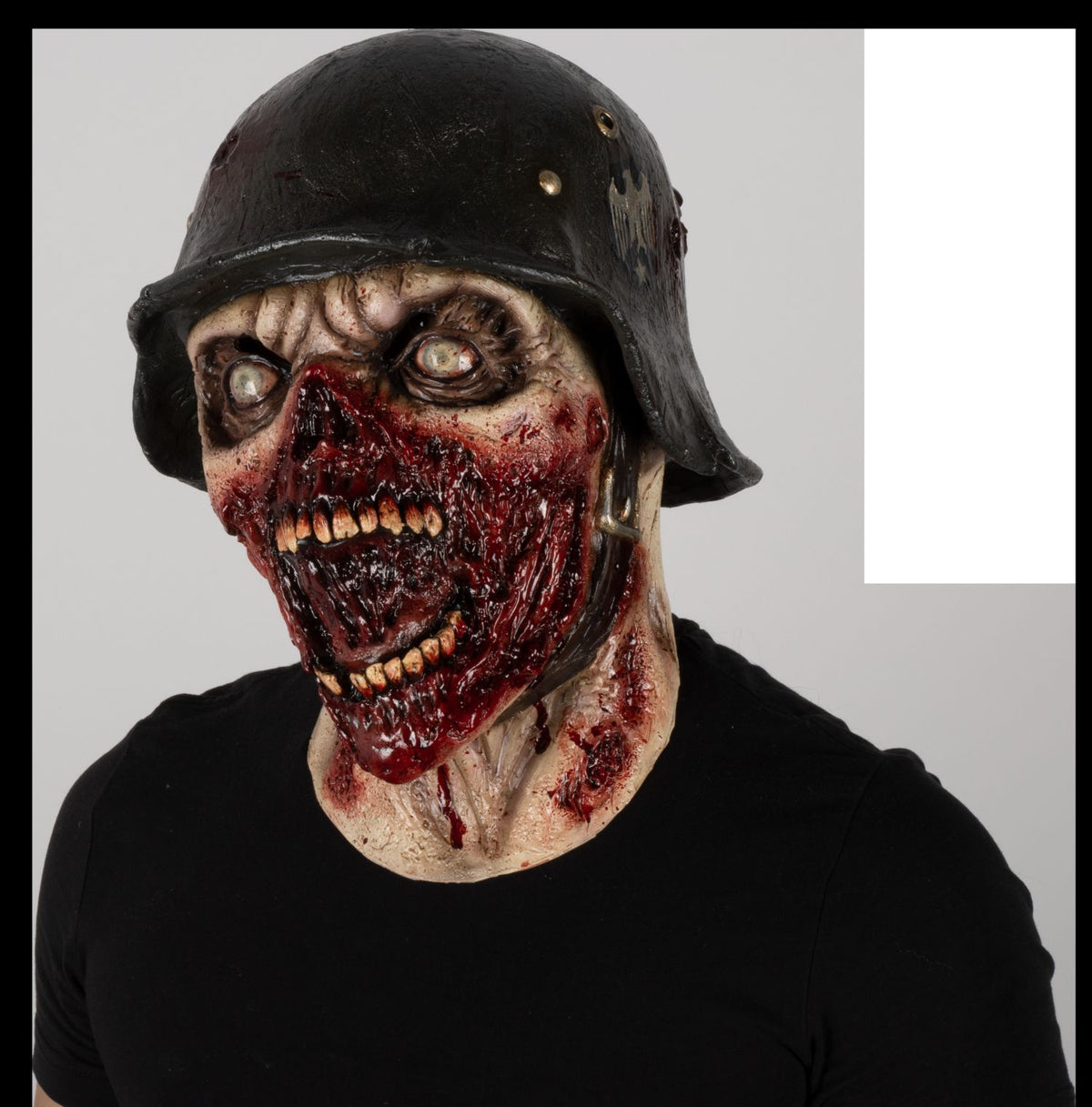 Máscara 1945 Soldado Ghoulish - Disfraz de Látex para Halloween y Día de Muertos
