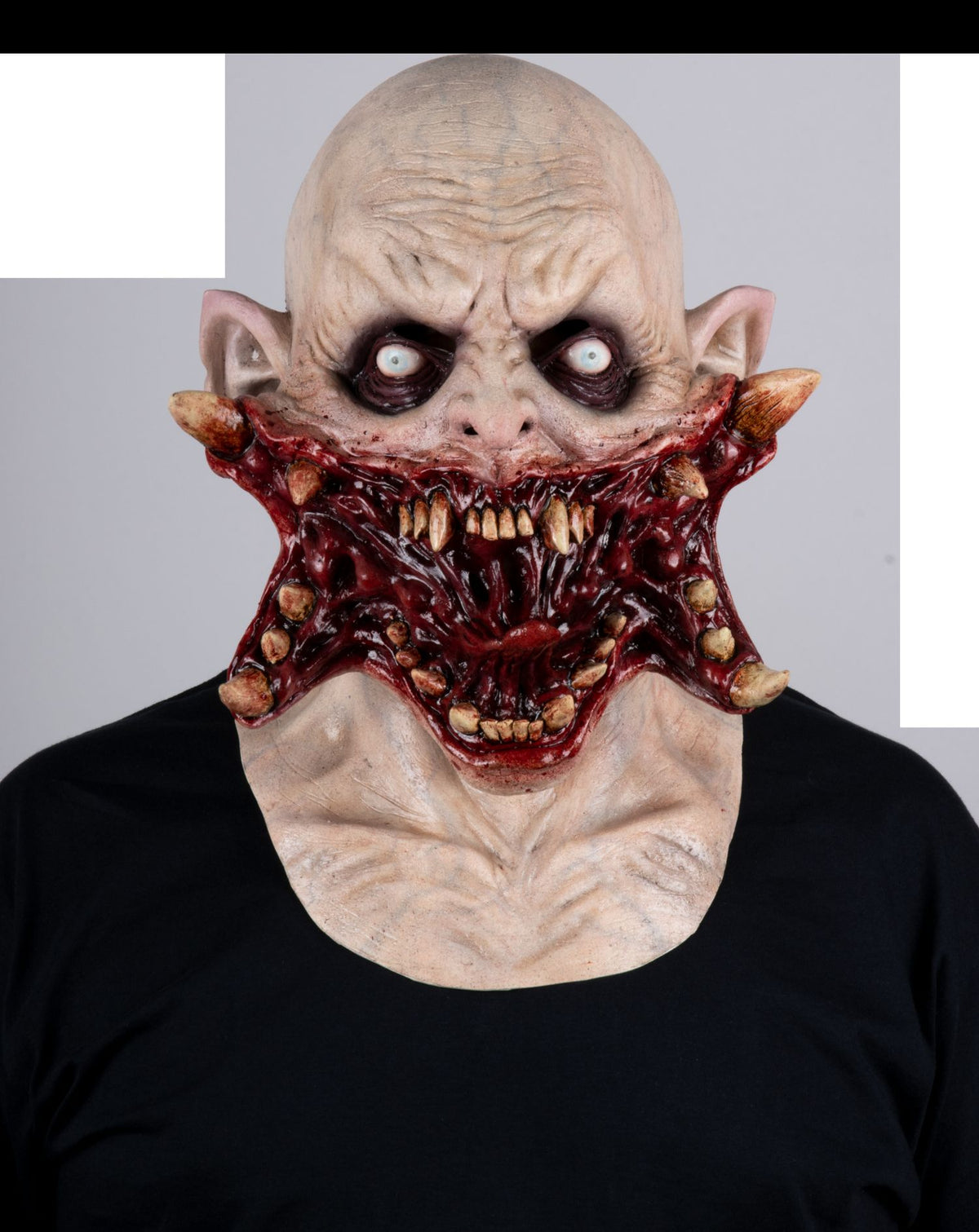 Máscara Depredador Vampiro Ghoulish - Disfraz de Látex para Halloween y Día de Muertos