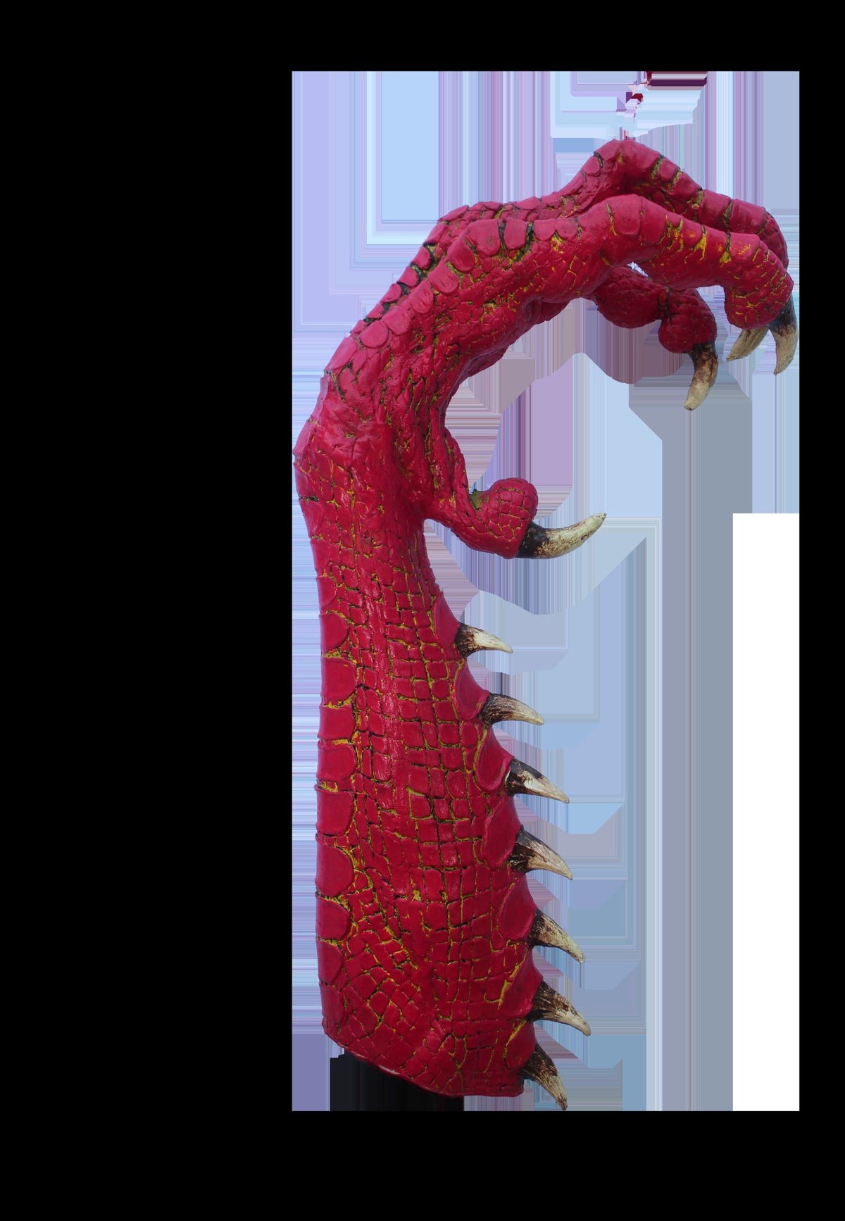Máscara Ember Rojo Dragón Ghoulish - Disfraz de Látex para Halloween y Día de Muertos