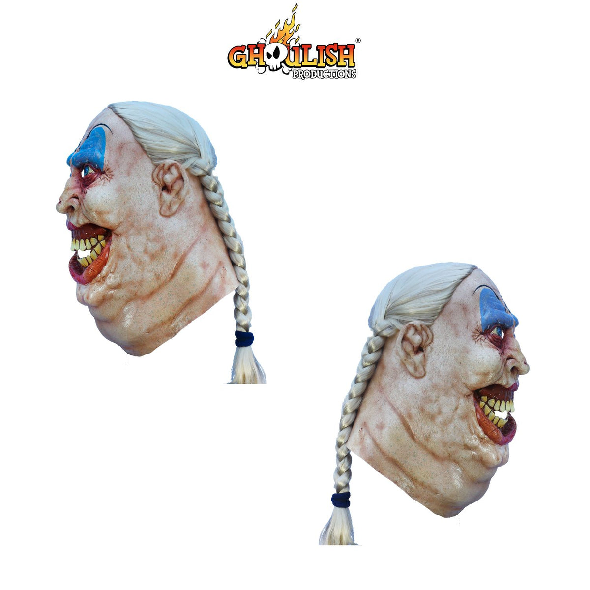 Máscara Fatty Hamskins Ghoulish - Disfraz de Látex, Multifilamento lacio para Halloween y Día de Muertos