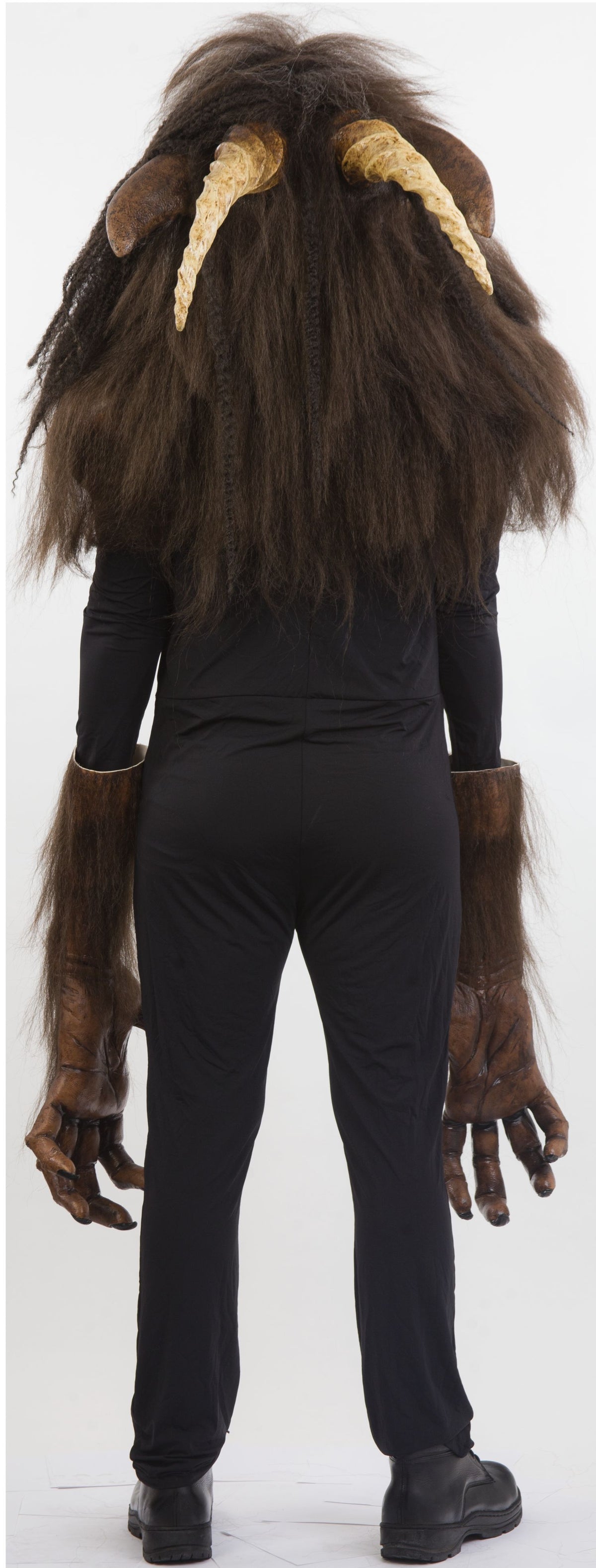 Máscara Gruñendo Hombre lobo Ghoulish - Disfraz de Látex, Kanekalon para Halloween y Día de Muertos