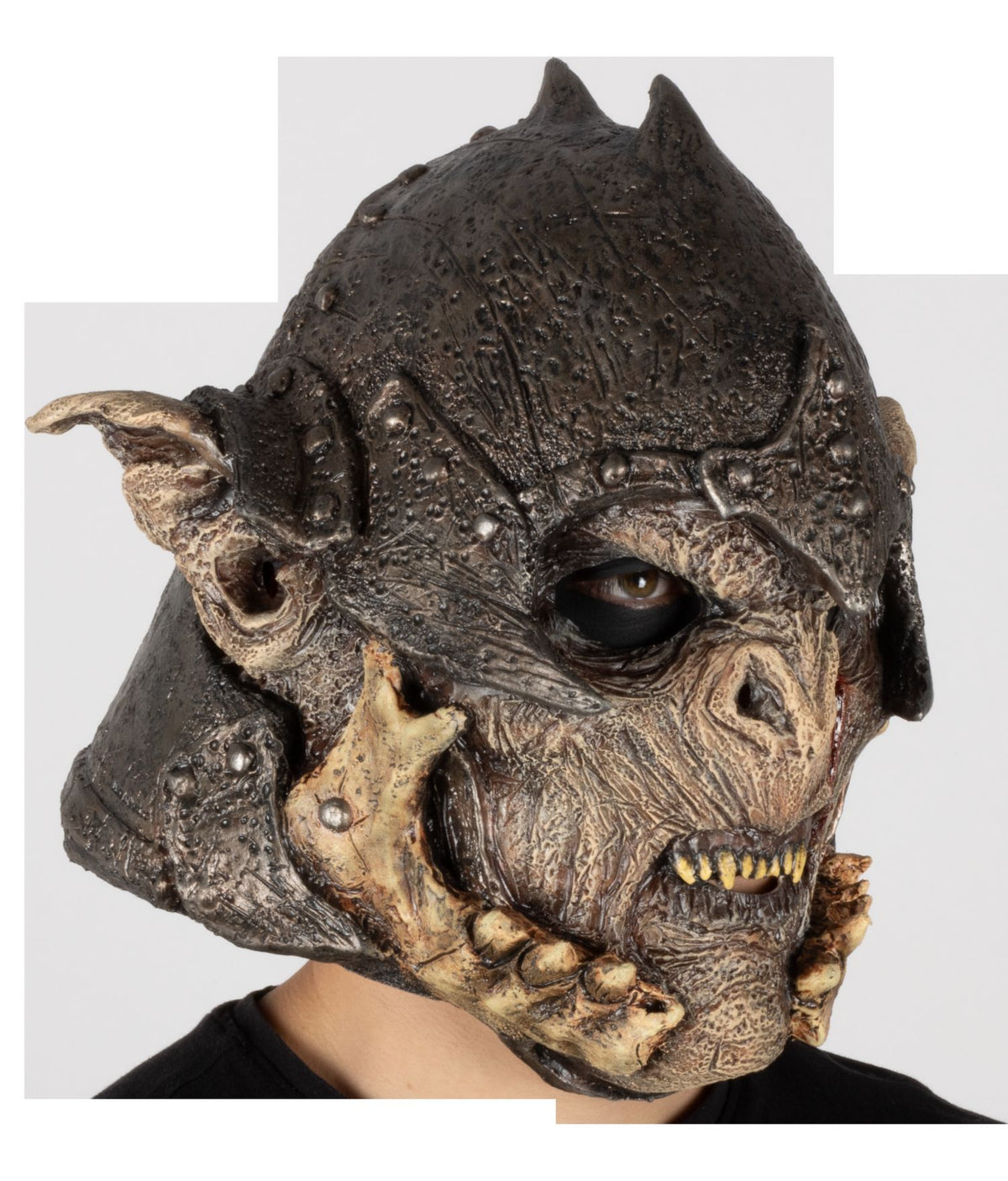 Máscara Guerrero Orco Ghoulish - Disfraz de Látex para Halloween y Día de Muertos
