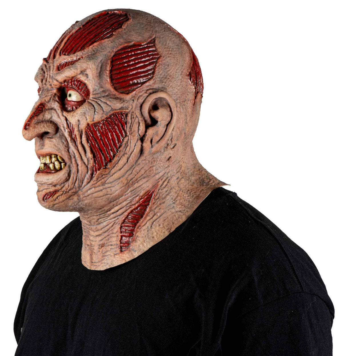 Máscara Illusive Concepts 93 Freddy Pege - Disfraz de Látex para Halloween y Día de Muertos