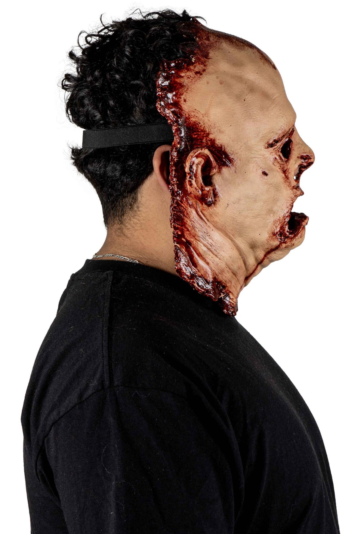 Máscara Leatherface Máscara 2022 Pege - Disfraz de Látex para Halloween y Día de Muertos