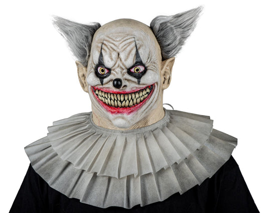 Máscara Payaso Sonrisas Pege - Disfraz de Látex, Peluche, Dubetina para Halloween y Día de Muertos
