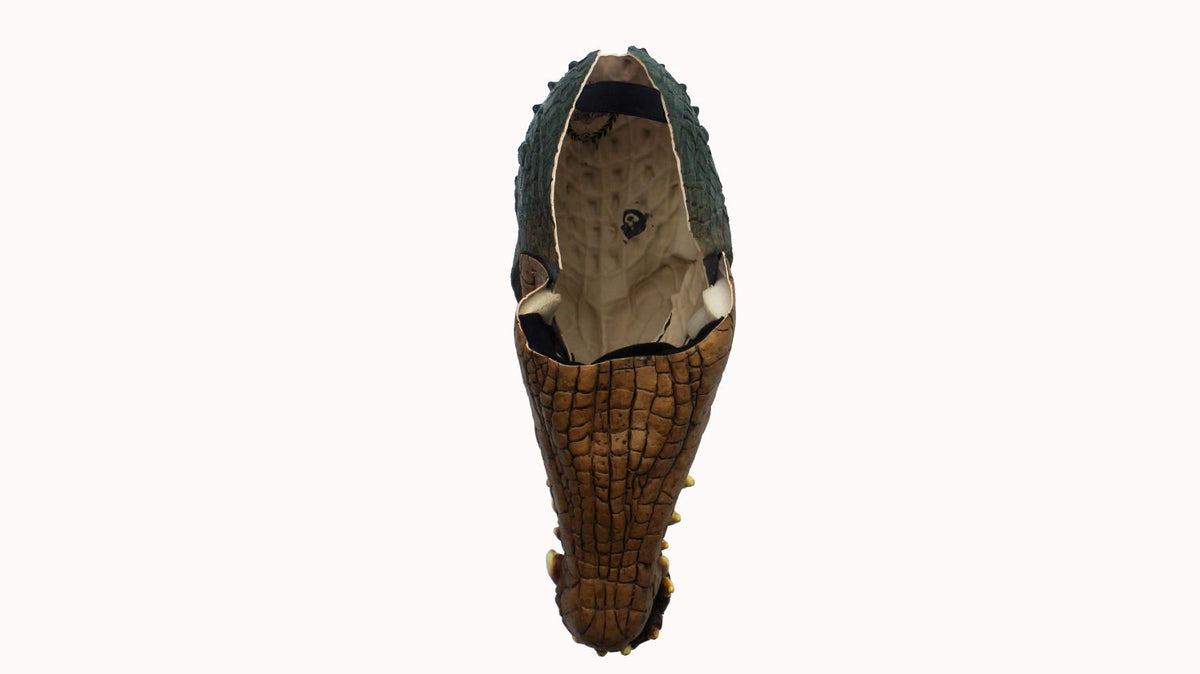 Máscara Peter Crocodile Ghoulish - Disfraz de Látex para Halloween y Día de Muertos