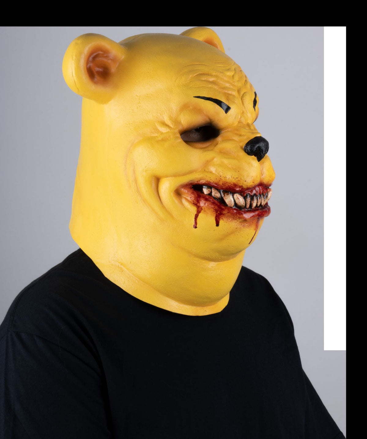 Máscara Sangriento Pooh Ghoulish - Disfraz de Látex para Halloween y Día de Muertos