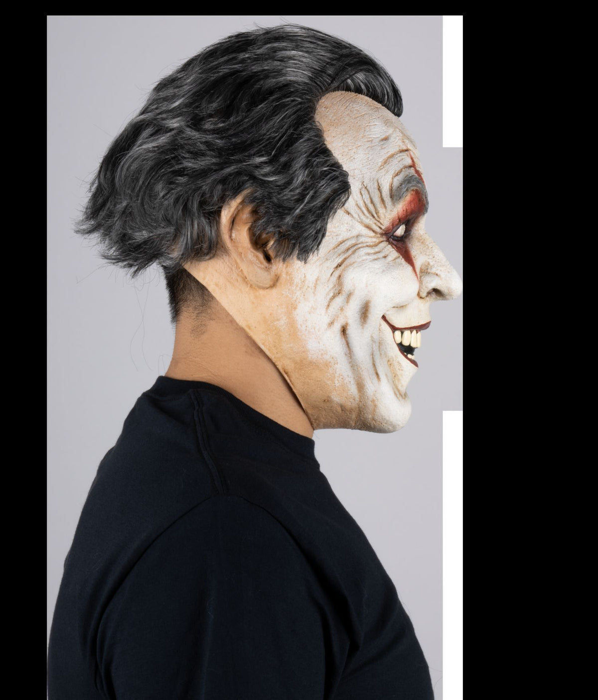 Máscara Sr. Psychopath Ghoulish - Disfraz de Látex, Hilo incrustado para Halloween y Día de Muertos