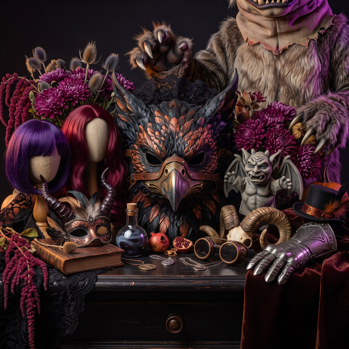 Halloween: Disfraces, Máscaras y Decoración