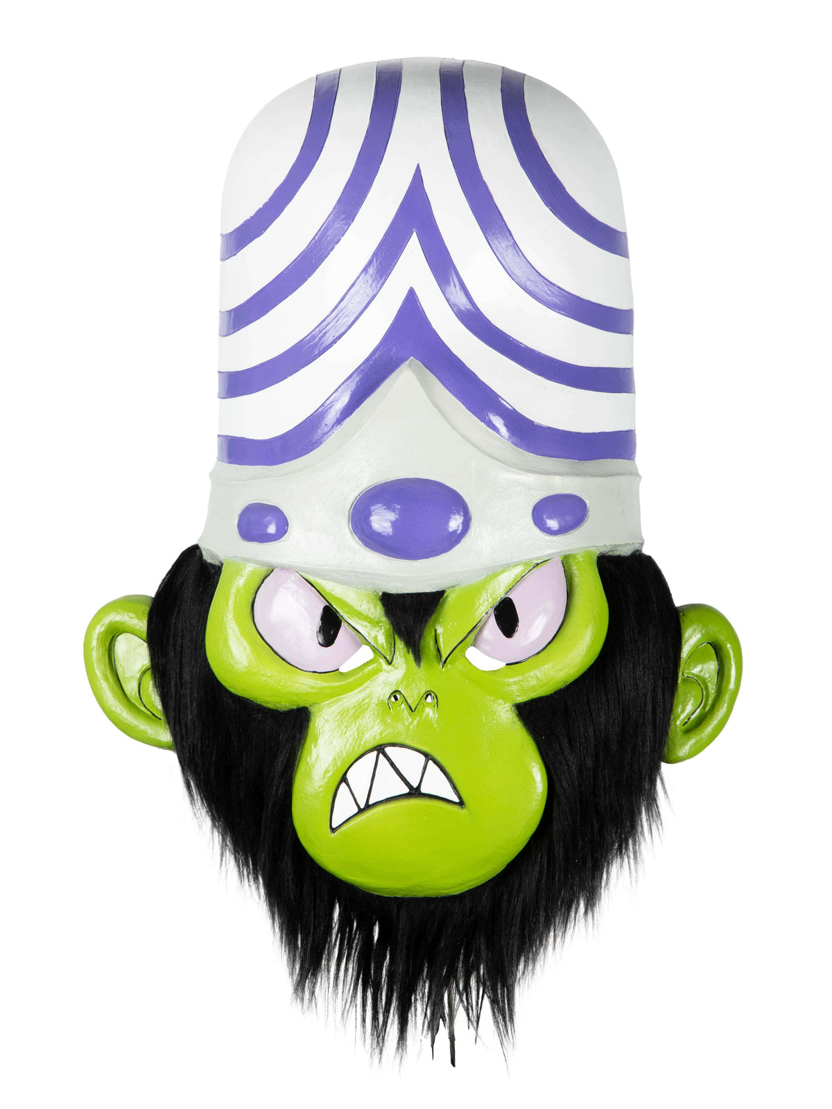 Máscara Mojojojo Pege - Disfraz de Látex, Peluche para Halloween y Día de Muertos