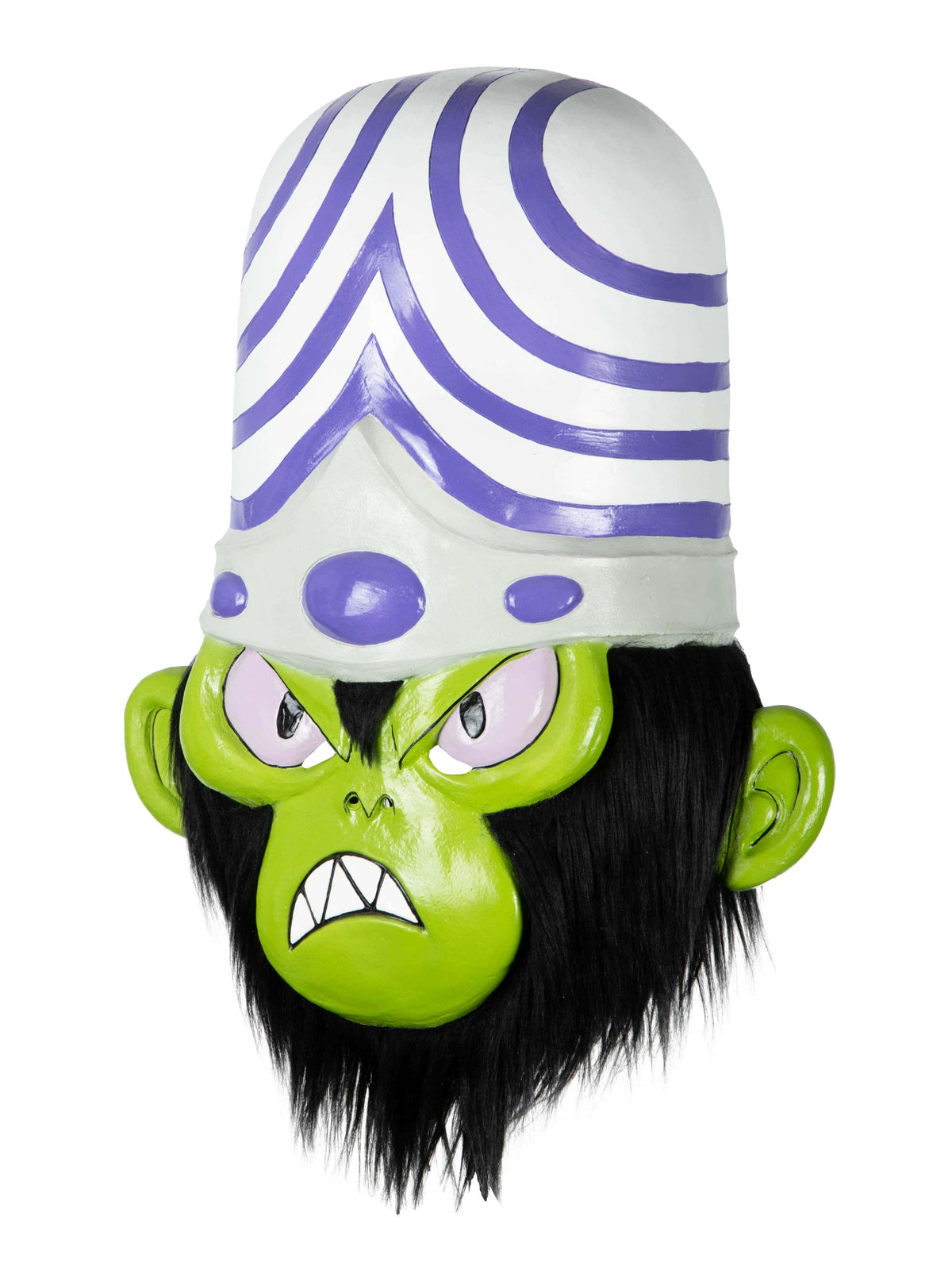 Máscara Mojojojo Pege - Disfraz de Látex, Peluche para Halloween y Día de Muertos