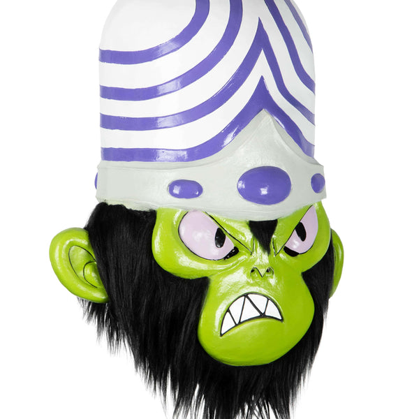 Máscara Mojojojo Pege - Disfraz de Látex, Peluche para Halloween y Día de Muertos