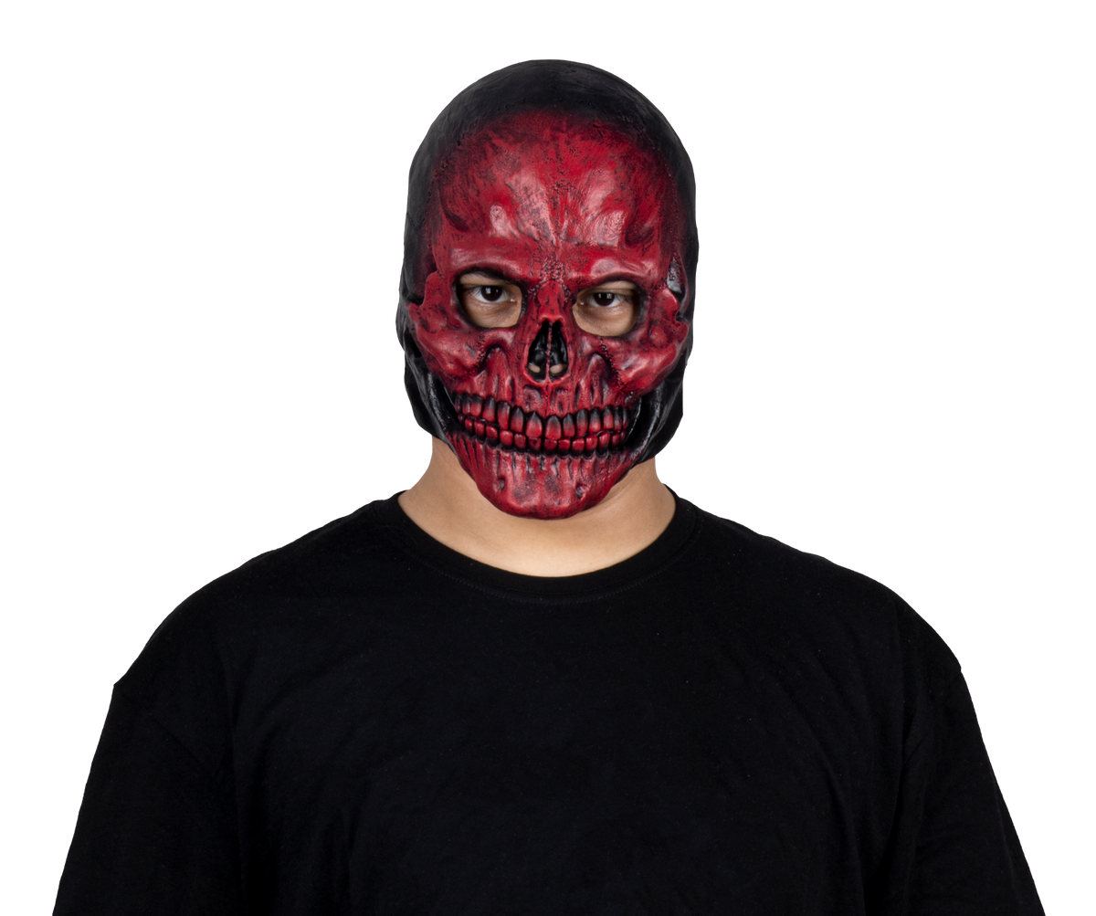 Máscara Diablo Guerrero Ghoulish Productions - Disfraz de Látex para Halloween y Día de Muertos