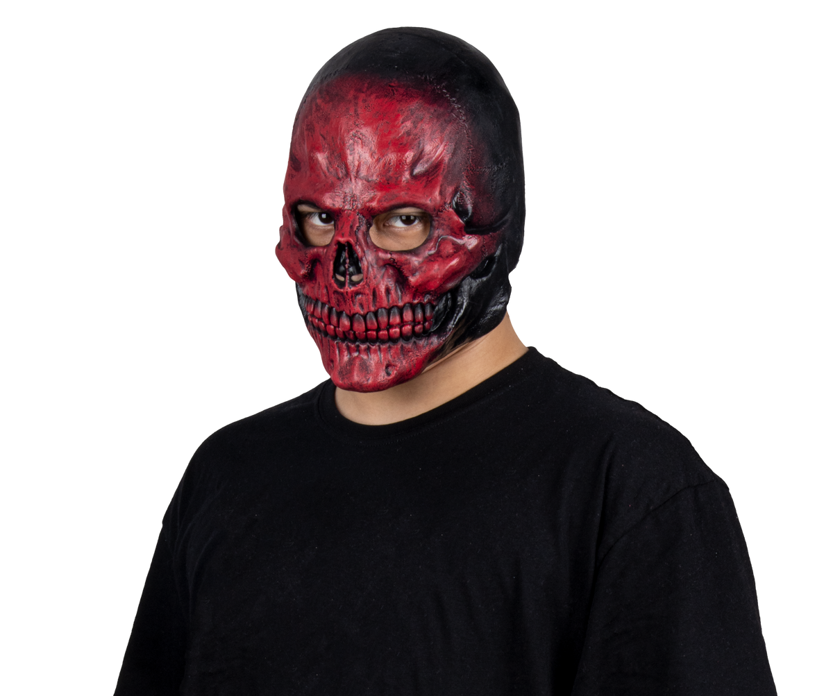 Máscara Diablo Guerrero Ghoulish Productions - Disfraz de Látex para Halloween y Día de Muertos