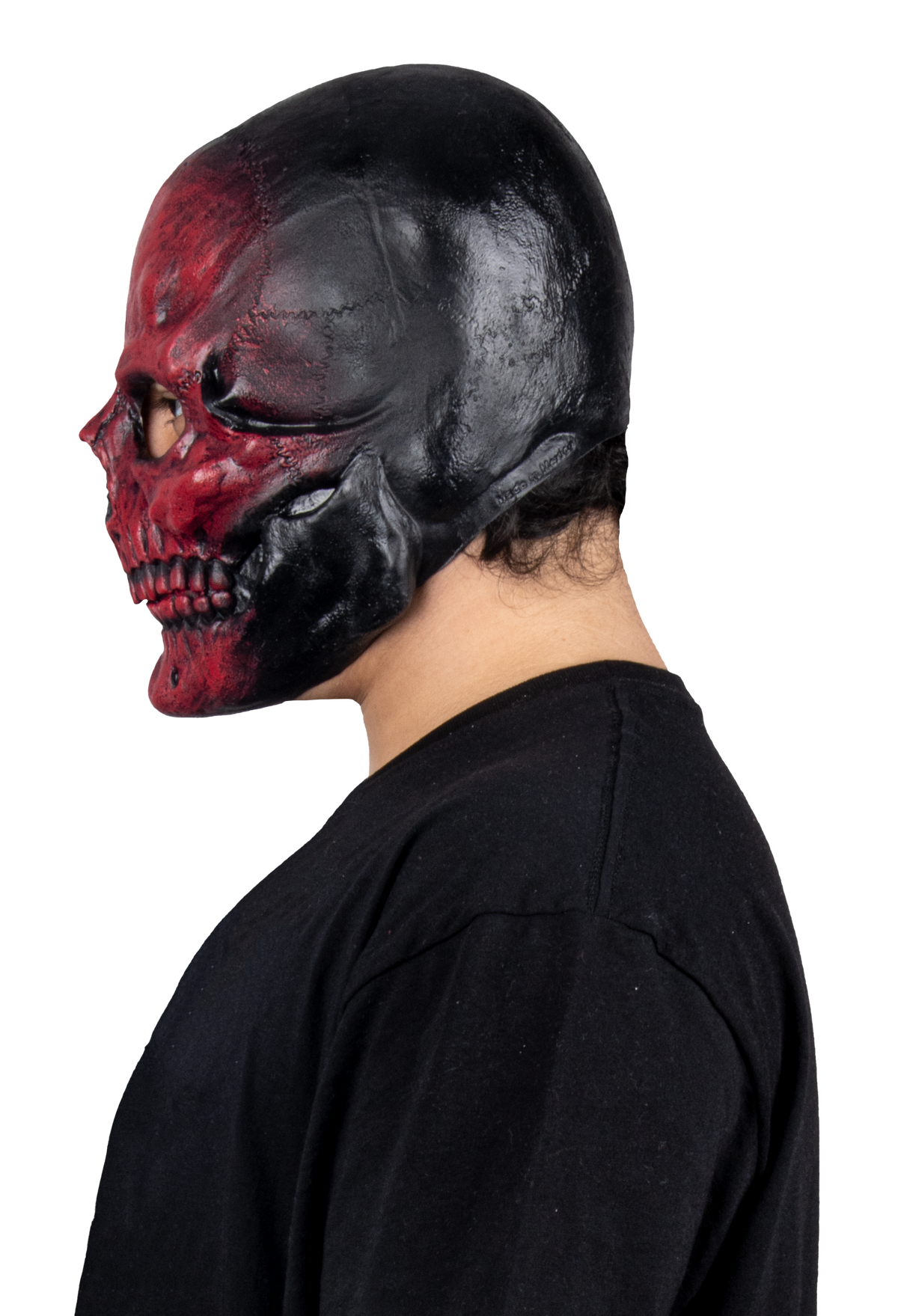 Máscara Diablo Guerrero Ghoulish Productions - Disfraz de Látex para Halloween y Día de Muertos