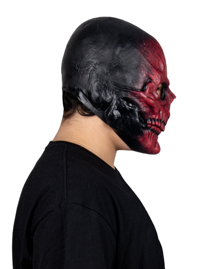 Máscara Diablo Guerrero Ghoulish Productions - Disfraz de Látex para Halloween y Día de Muertos