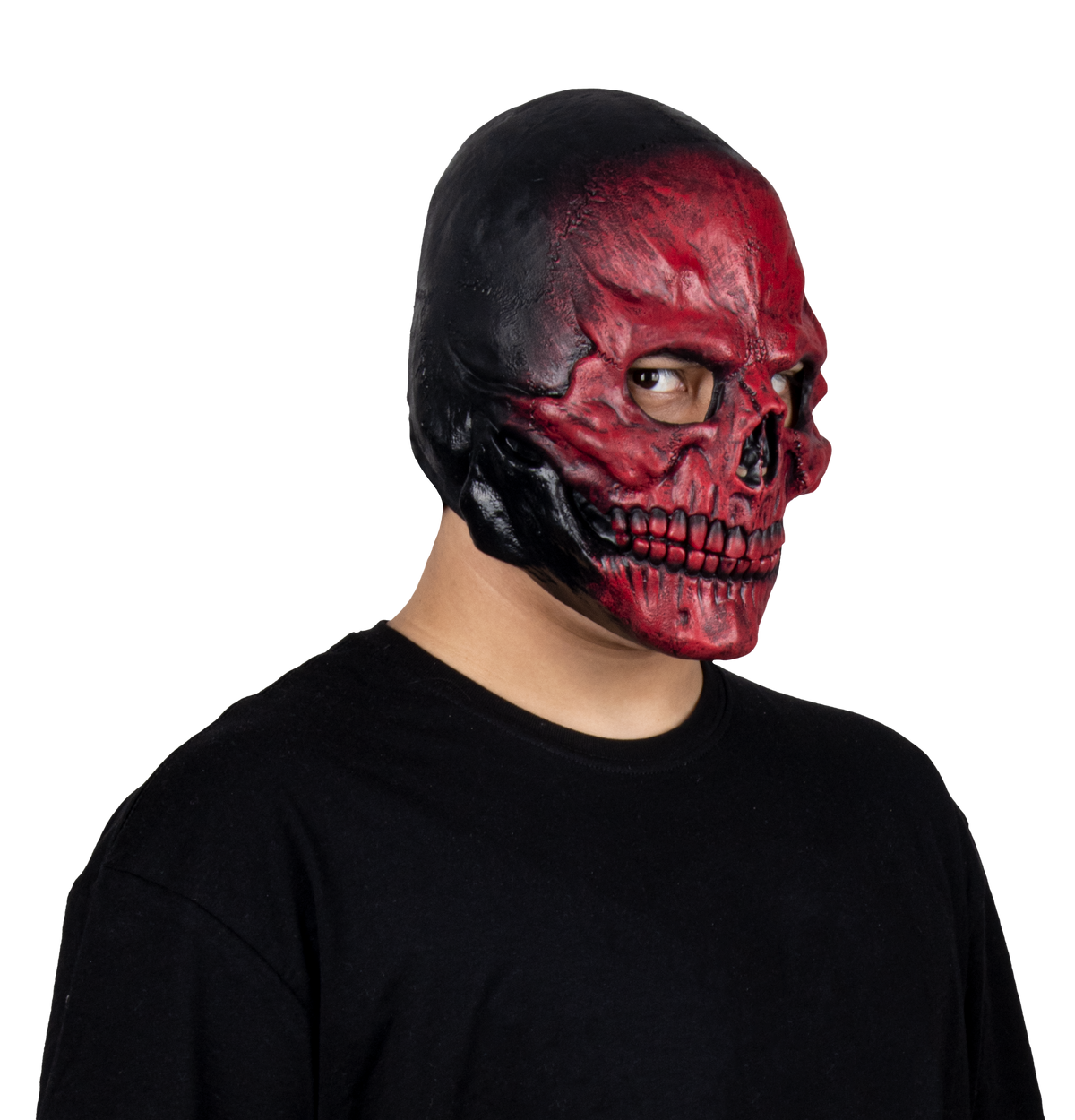 Máscara Diablo Guerrero Ghoulish Productions - Disfraz de Látex para Halloween y Día de Muertos
