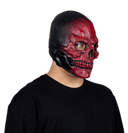 Máscara Diablo Guerrero Ghoulish Productions - Disfraz de Látex para Halloween y Día de Muertos