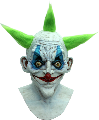 Máscara Viejo Payaso Ghoulish - Disfraz de Látex, Peluche para Halloween y Día de Muertos