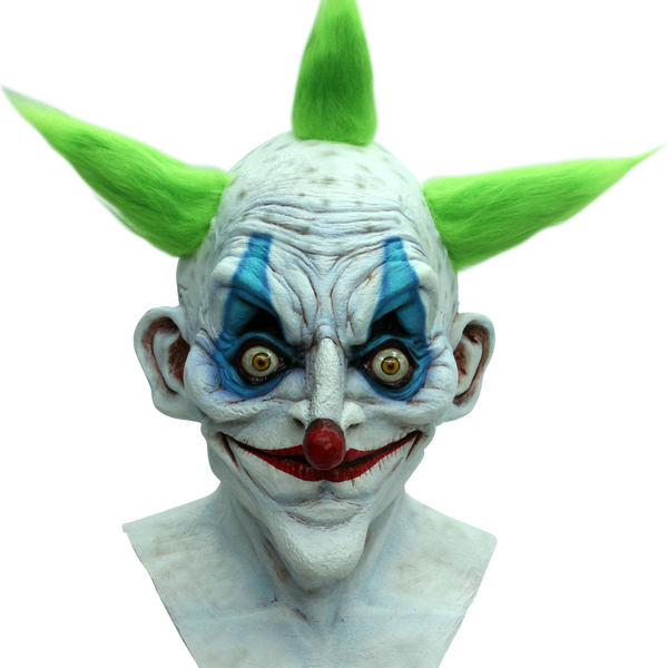 Máscara Viejo Payaso Ghoulish - Disfraz de Látex, Peluche para Halloween y Día de Muertos