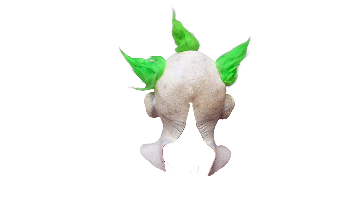 Máscara Viejo Payaso Ghoulish - Disfraz de Látex, Peluche para Halloween y Día de Muertos