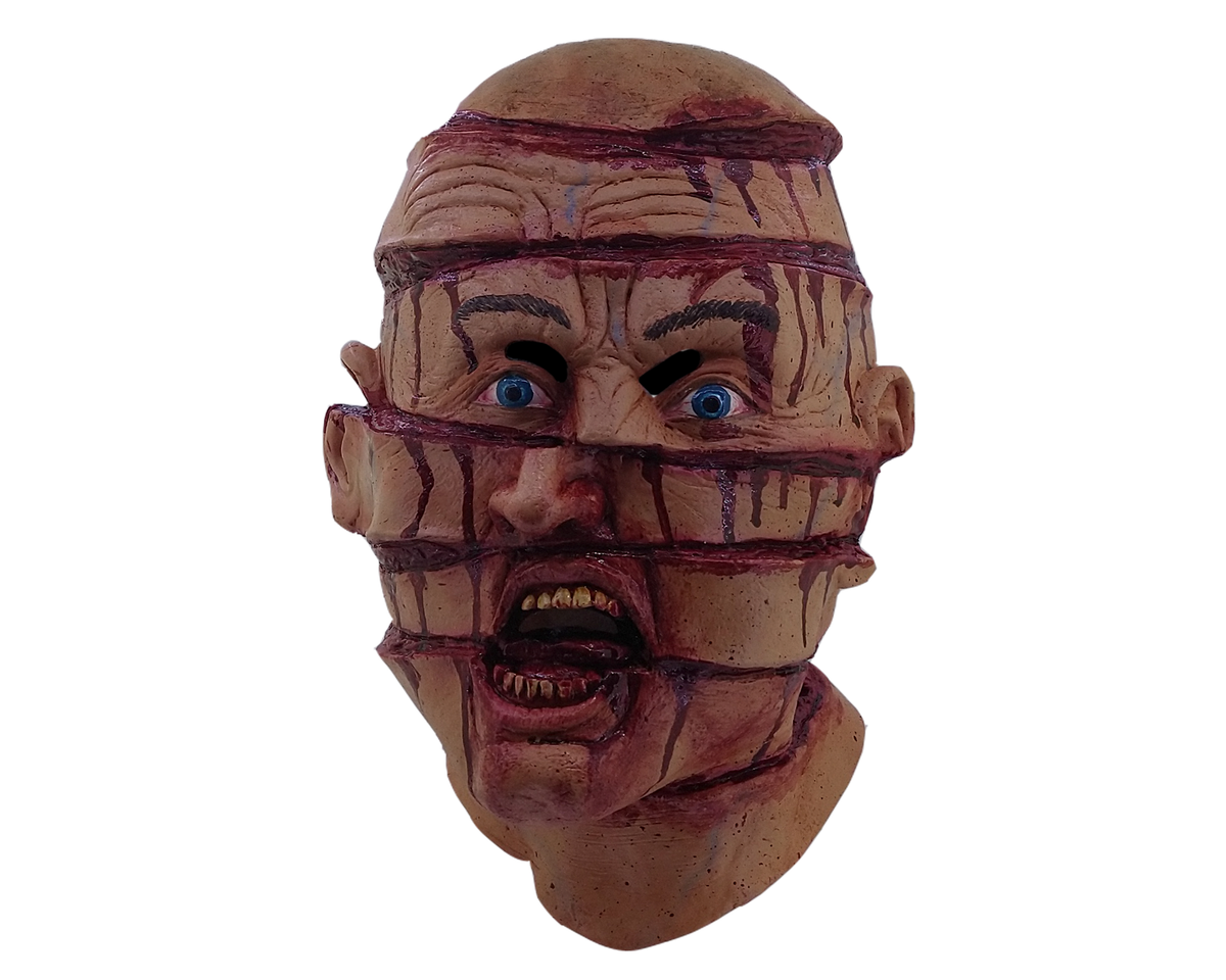 Máscara Rebanado Ghoulish - Disfraz de Látex para Halloween y Día de Muertos