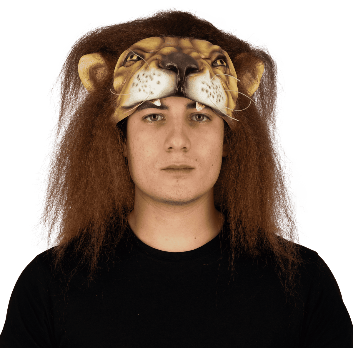 Accesorio "Lion Helmet" Caretas Rev - Ideal para Disfraz, Halloween y Día de Muertos