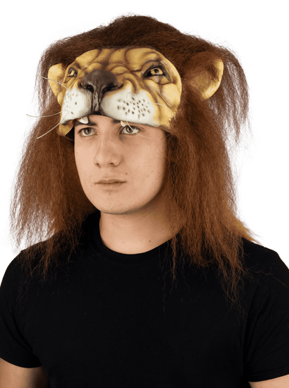 Accesorio "Lion Helmet" Caretas Rev - Ideal para Disfraz, Halloween y Día de Muertos
