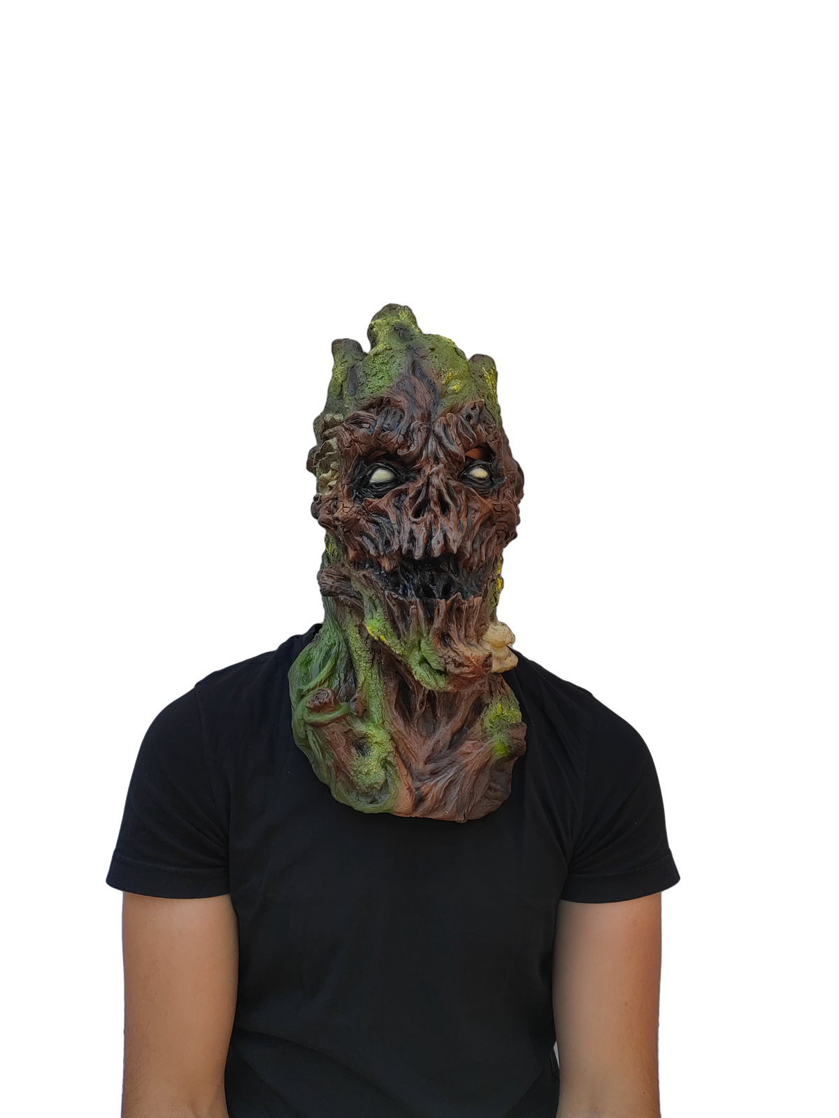 Máscara Madera Monstruo Ghoulish - Disfraz de Látex para Halloween y Día de Muertos