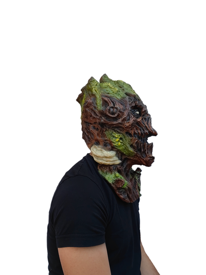 Máscara Madera Monstruo Ghoulish - Disfraz de Látex para Halloween y Día de Muertos