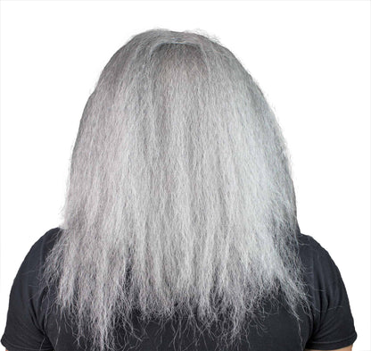 Máscara Malvado Bruja Ojos Ghoulish - Disfraz de Látex, Kanekalon para Halloween y Día de Muertos