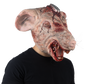 Máscara RT.T 418 Laboratorio Rata Ghoulish - Disfraz de Látex, Pelox, Hilo Cañamo para Halloween y Día de Muertos