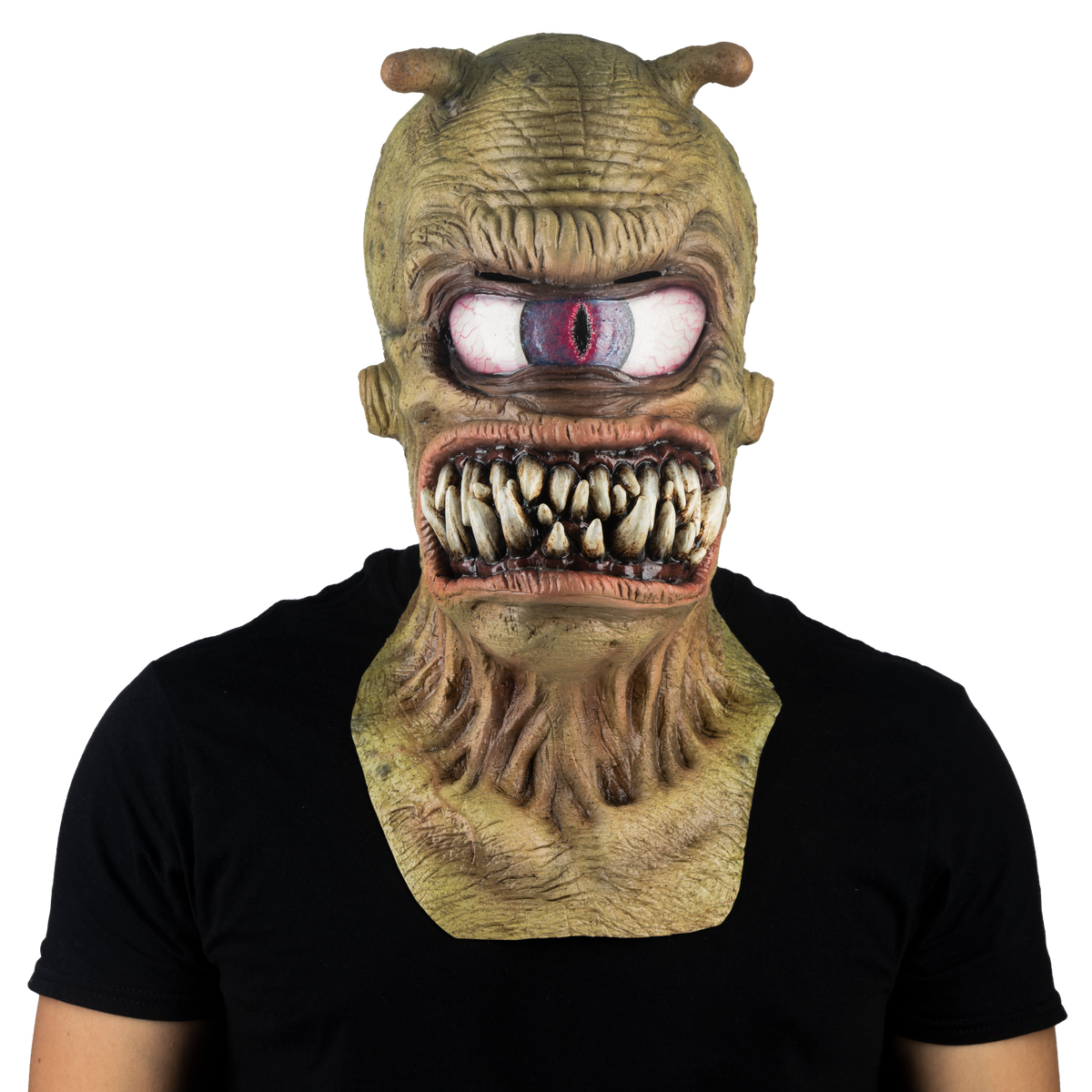 Máscara Rool Alien Ghoulish - Disfraz de Látex para Halloween y Día de Muertos