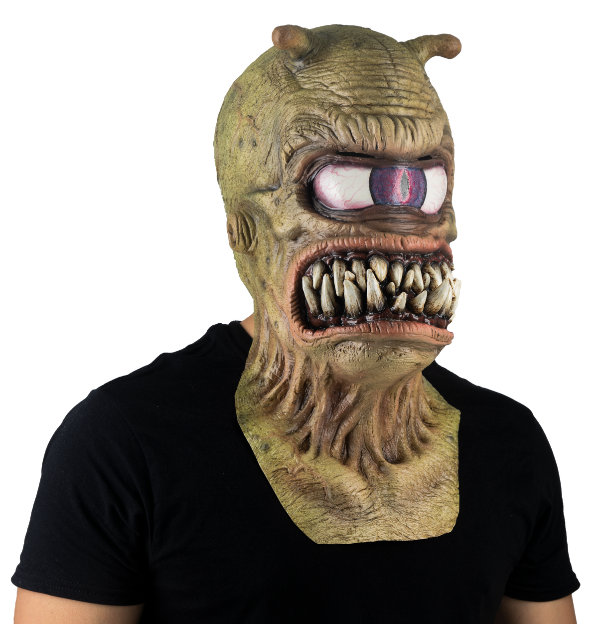 Máscara Rool Alien Ghoulish - Disfraz de Látex para Halloween y Día de Muertos