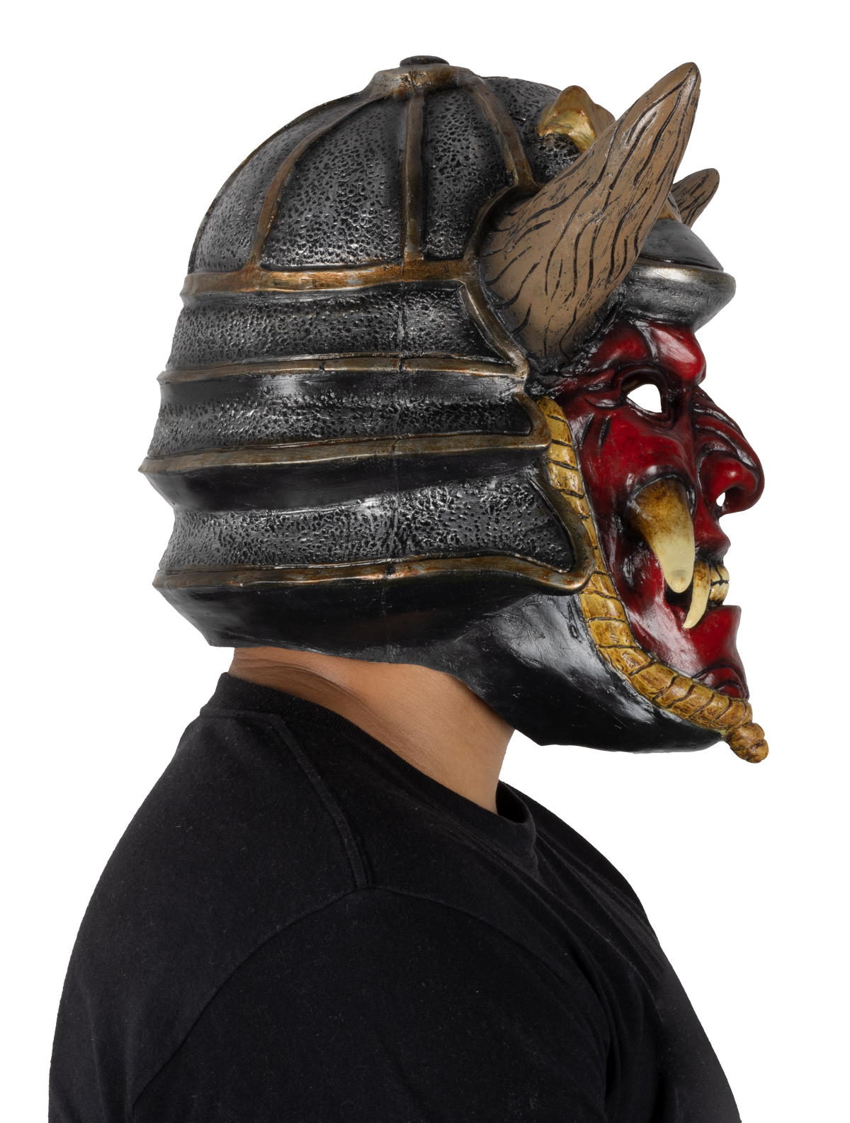 Máscara Poseído Samurai Ghoulish - Disfraz de Látex para Halloween y Día de Muertos