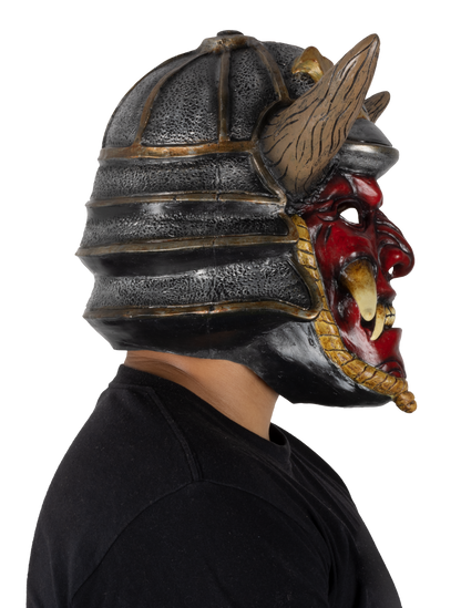 Máscara Poseído Samurai Ghoulish - Disfraz de Látex para Halloween y Día de Muertos