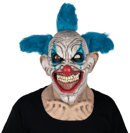 Máscara Malvado Arlequín Ghoulish - Disfraz de Látex, Peluche para Halloween y Día de Muertos