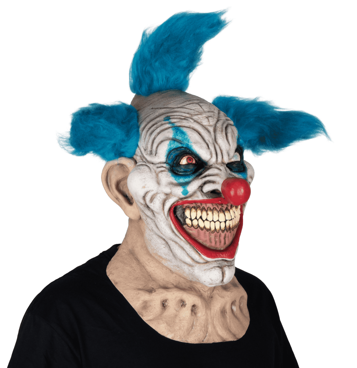 Máscara Malvado Arlequín Ghoulish - Disfraz de Látex, Peluche para Halloween y Día de Muertos