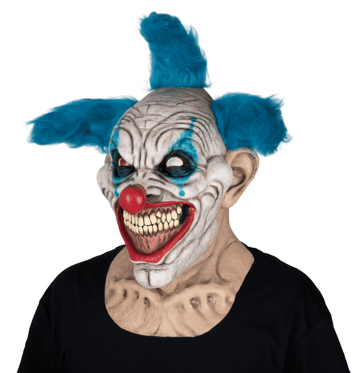 Máscara Malvado Arlequín Ghoulish - Disfraz de Látex, Peluche para Halloween y Día de Muertos