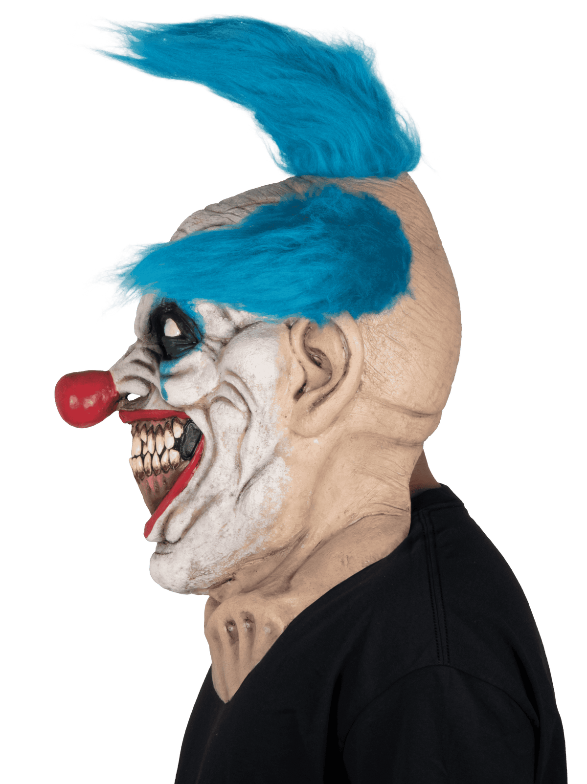 Máscara Malvado Arlequín Ghoulish - Disfraz de Látex, Peluche para Halloween y Día de Muertos