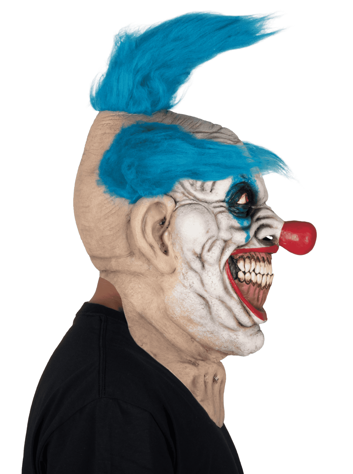 Máscara Malvado Arlequín Ghoulish - Disfraz de Látex, Peluche para Halloween y Día de Muertos