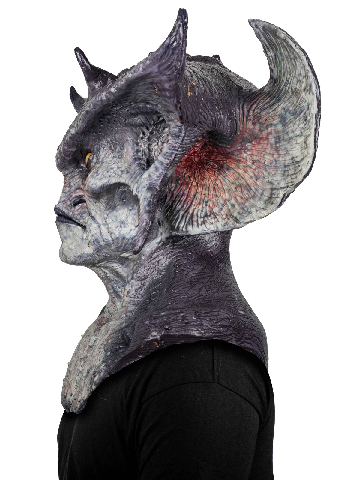 Máscara Warl'ord Ghoulish - Disfraz de Látex para Halloween y Día de Muertos
