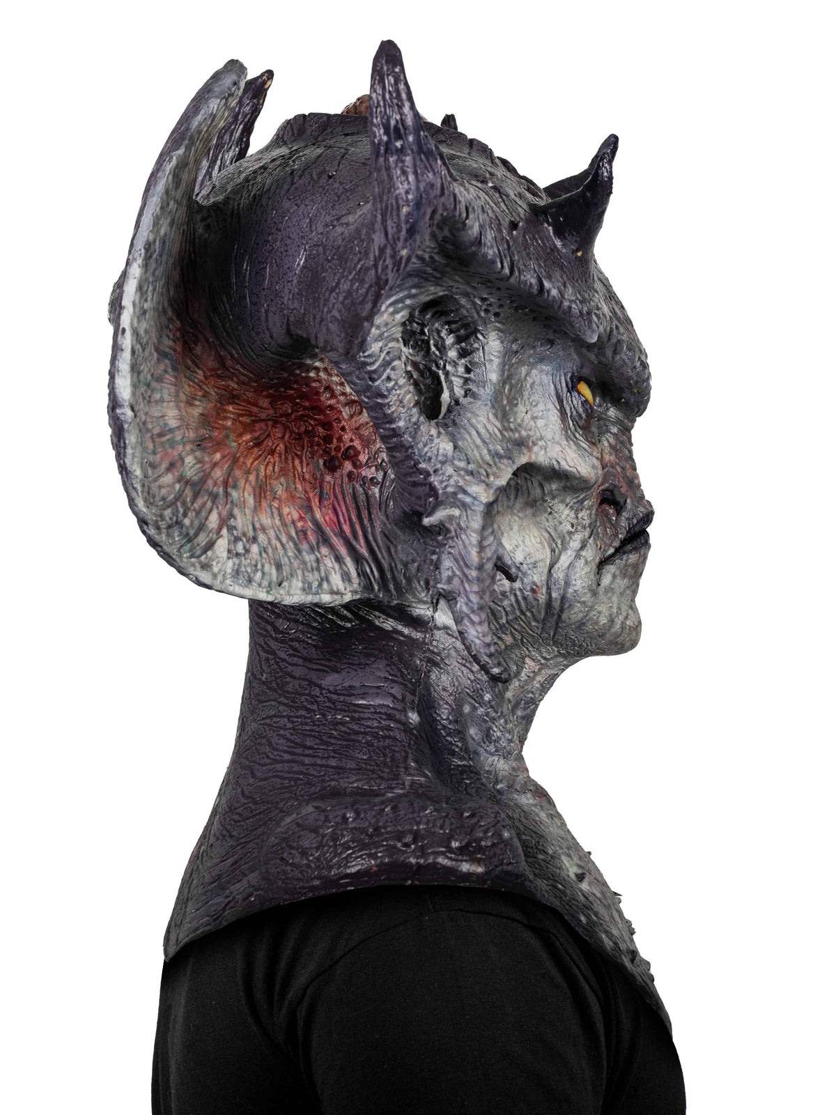 Máscara Warl'ord Ghoulish - Disfraz de Látex para Halloween y Día de Muertos
