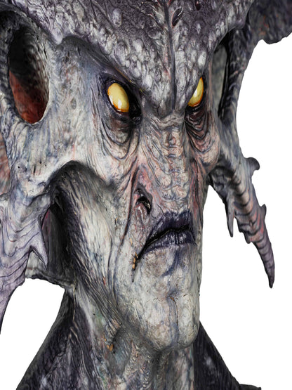 Máscara Warl'ord Ghoulish - Disfraz de Látex para Halloween y Día de Muertos