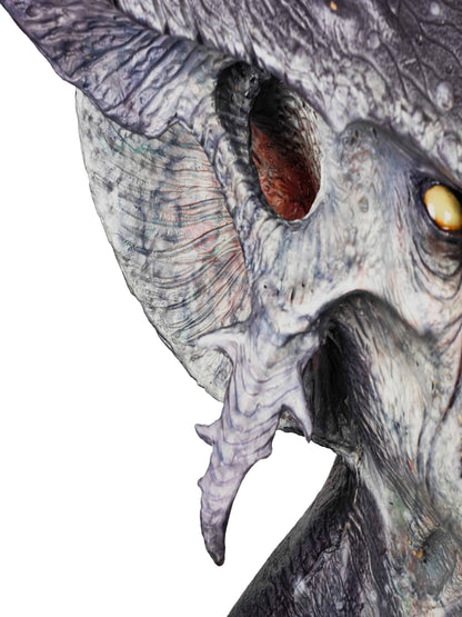 Máscara Warl'ord Ghoulish - Disfraz de Látex para Halloween y Día de Muertos