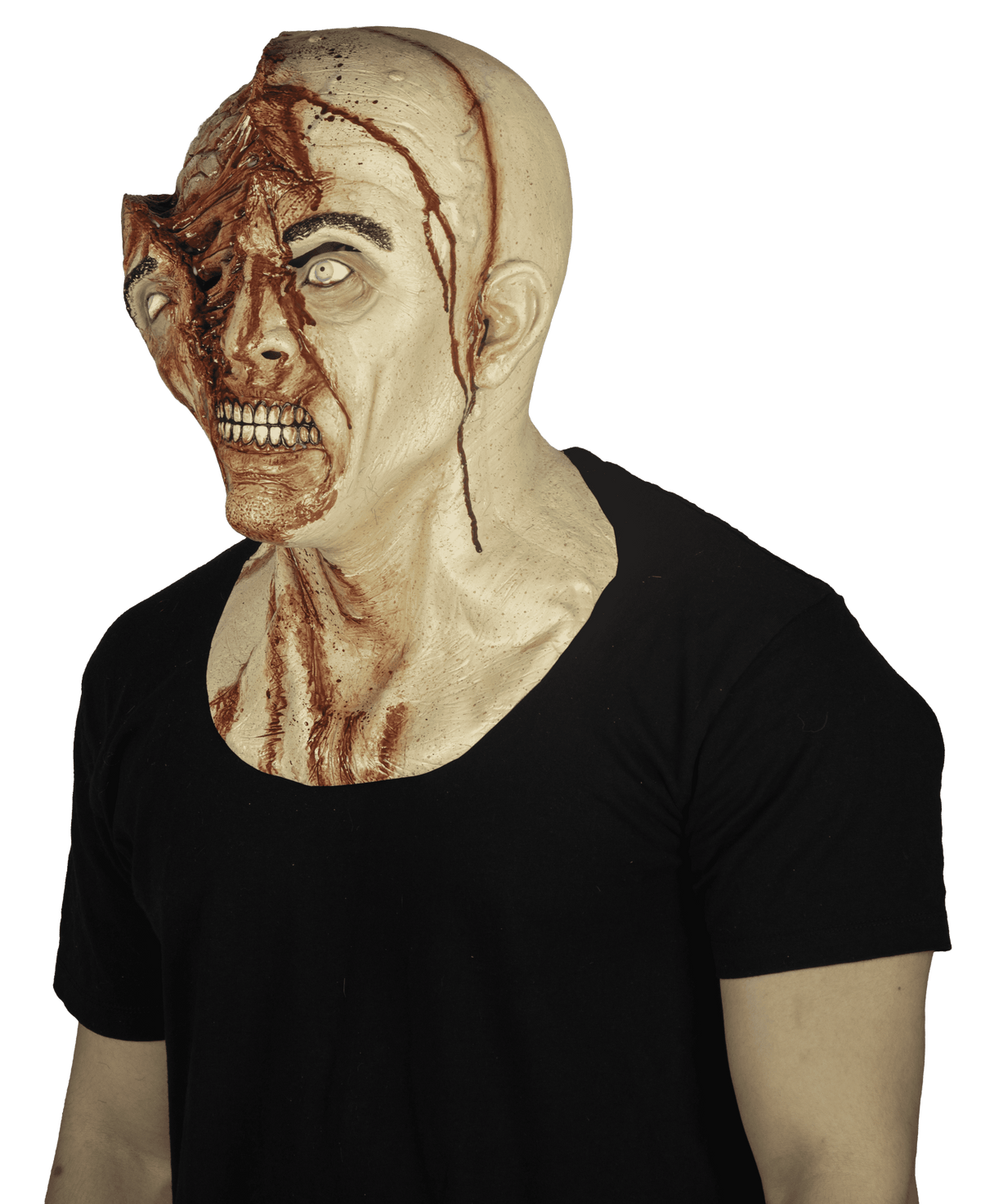 Máscara Splitting Headache Ghoulish - Disfraz de Látex para Halloween y Día de Muertos