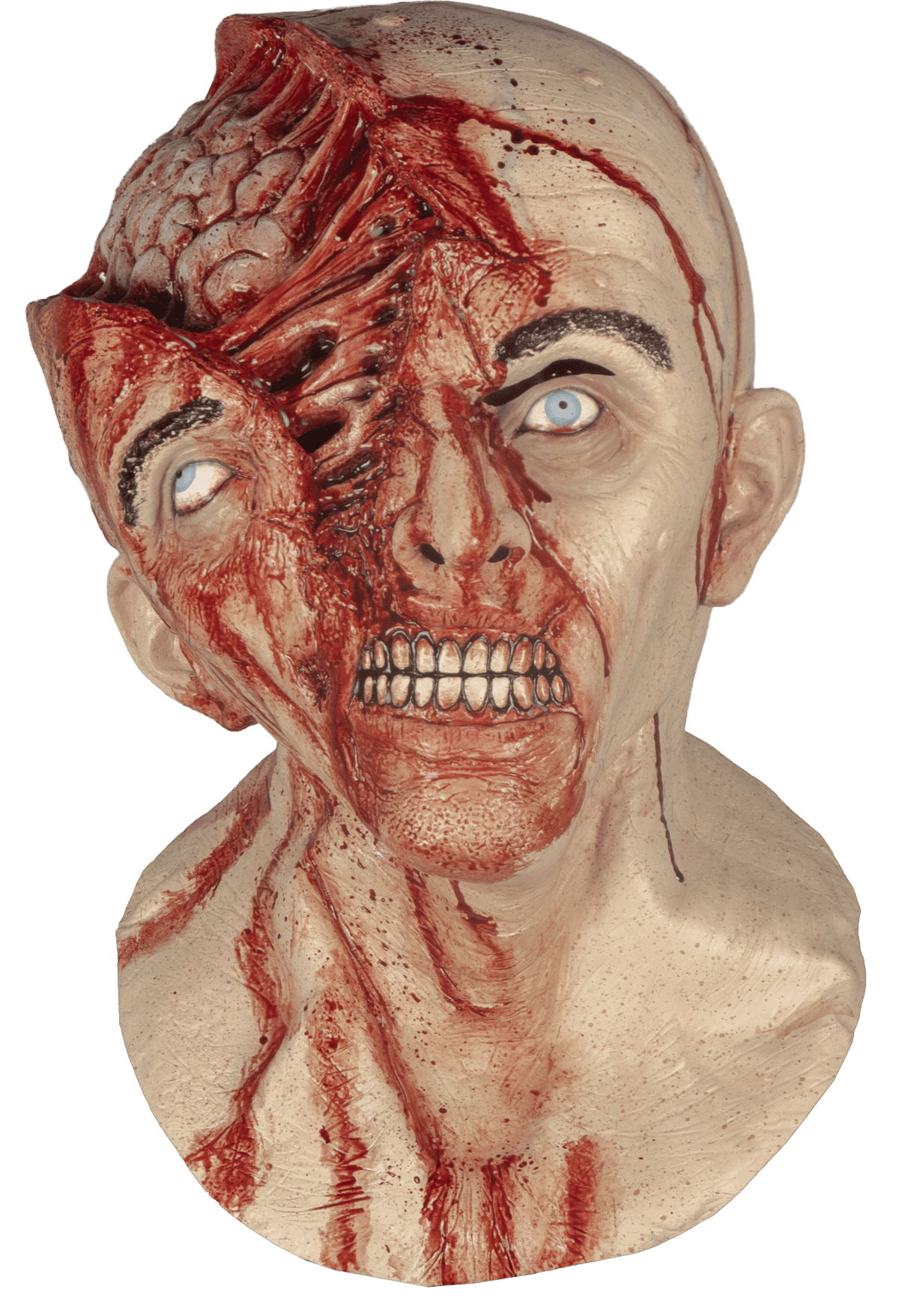 Máscara Splitting Headache Ghoulish - Disfraz de Látex para Halloween y Día de Muertos